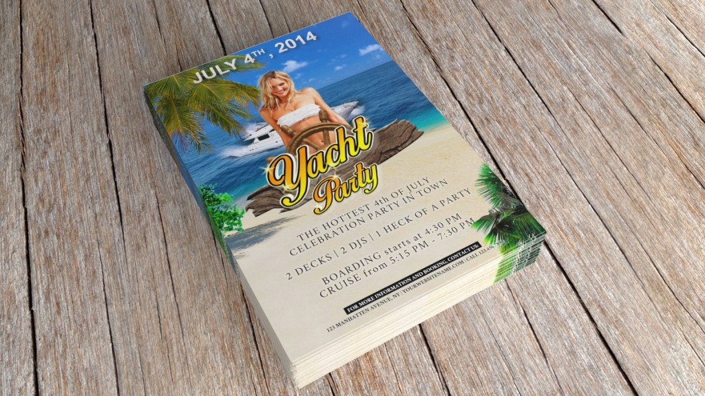 YACHT FLYER 1