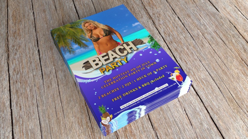 beach party flyer 1