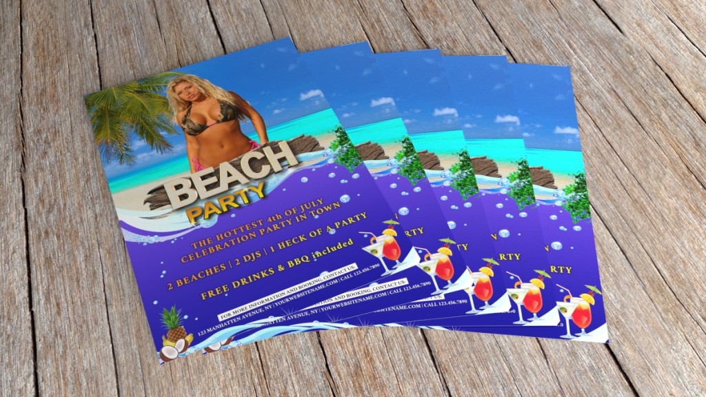 beach party flyer 2